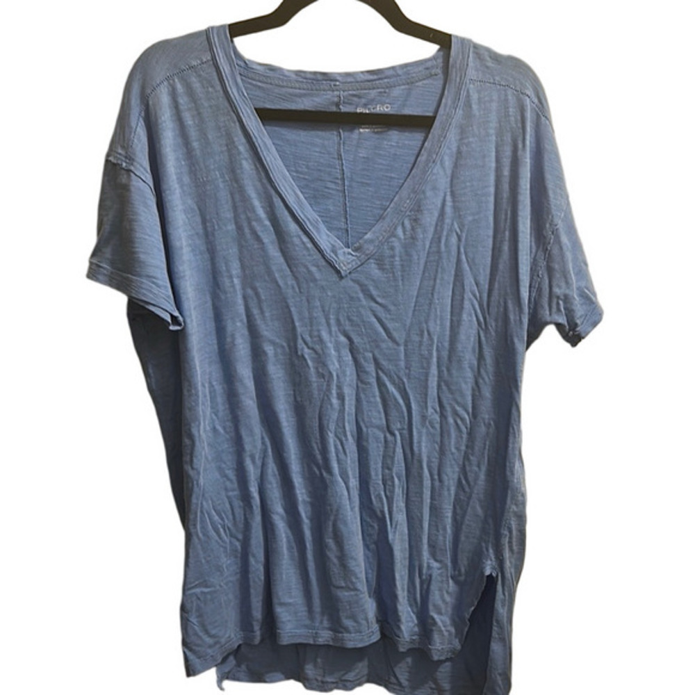 Pilcro Blue Short Sleeve Tee